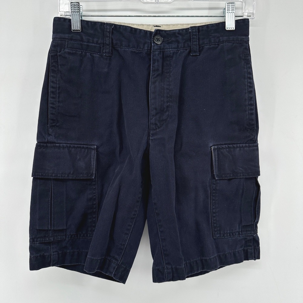 Gap Kids Boys Navy Blue Uniform Cargo Shorts Size 14 Regular 976962